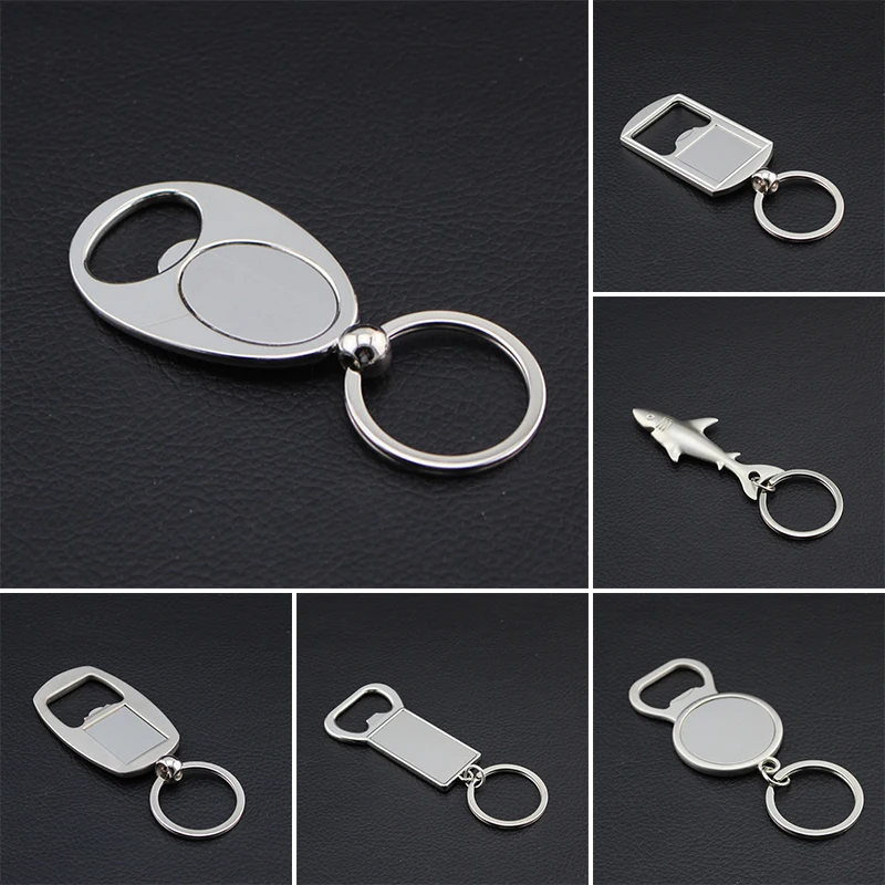 Многофункциональный брелок-открывалка для ключей из цинкового сплава |