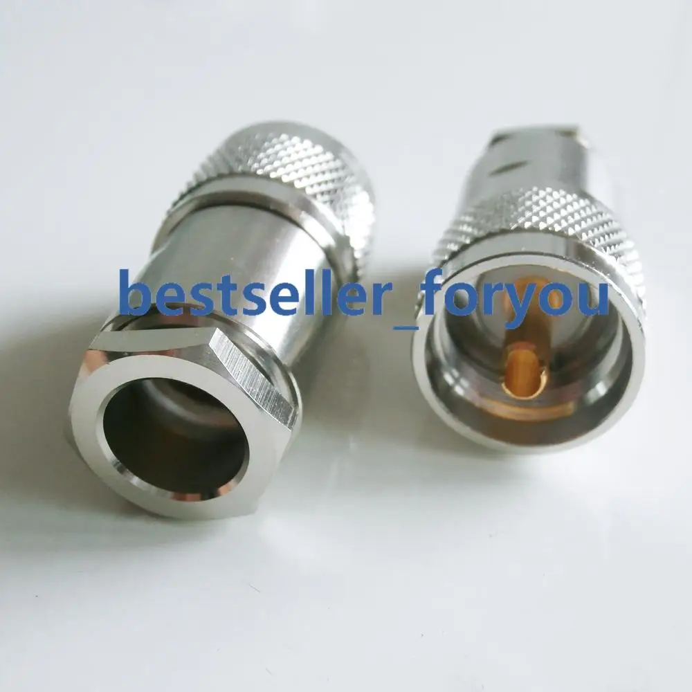 

1x PL259 UHF Male Plug Clamp Rf Connector For LMR400 RG8 RG213 RG214 Coaxial Cable