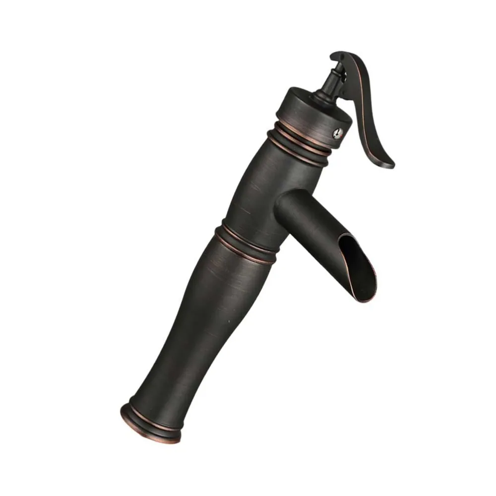 

Bathroom Black Brass Basin Mixer Bathroom Accessories Tap Sink Basin Mixer Tap for Home Kitchen