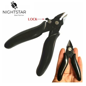 Мини-кусачки для проволоки, высокоточные плоскогубцы для кабеля, режущий боковой резак, инструмент для изготовления ювелирных изделий