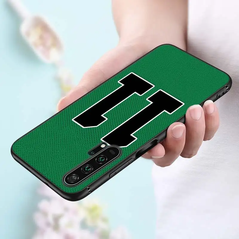 Черный силиконовый чехол Баскетбол 23 24 счастливый номер для huawei Honor 10i 9X8X20 10 9 Lite 8 8A 7A 7C Pro Lite чехол для телефона