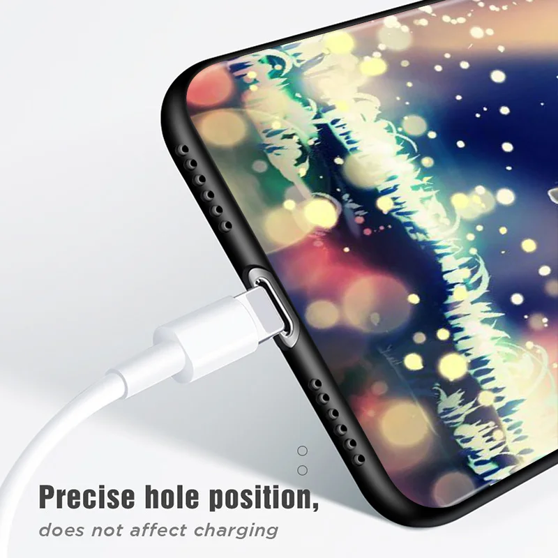 

Fallen Angel Wing For Apple iPhone 12 Mini 11 XS Pro Max XR X 8 7 6 6S Plus 5 5S SE 2020 Black Phone Case