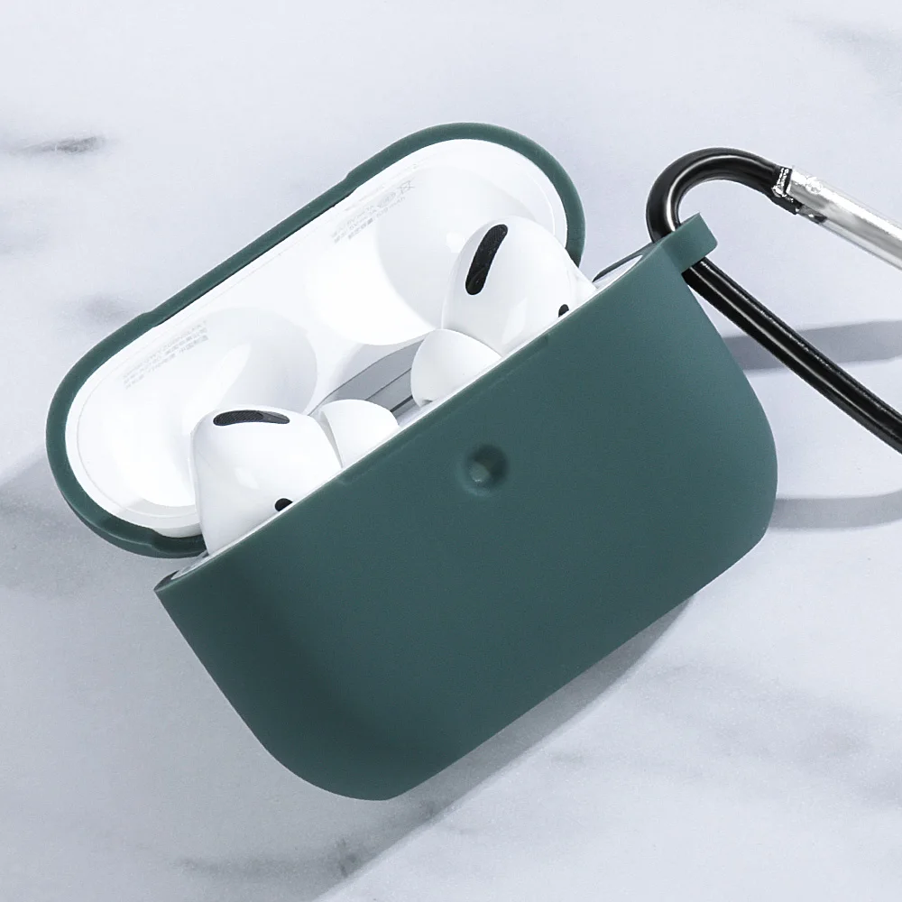 Роскошный чехол для Apple Airpods Pro мягкий из ТПУ airpods pro 3 защитный Air pods беспроводная