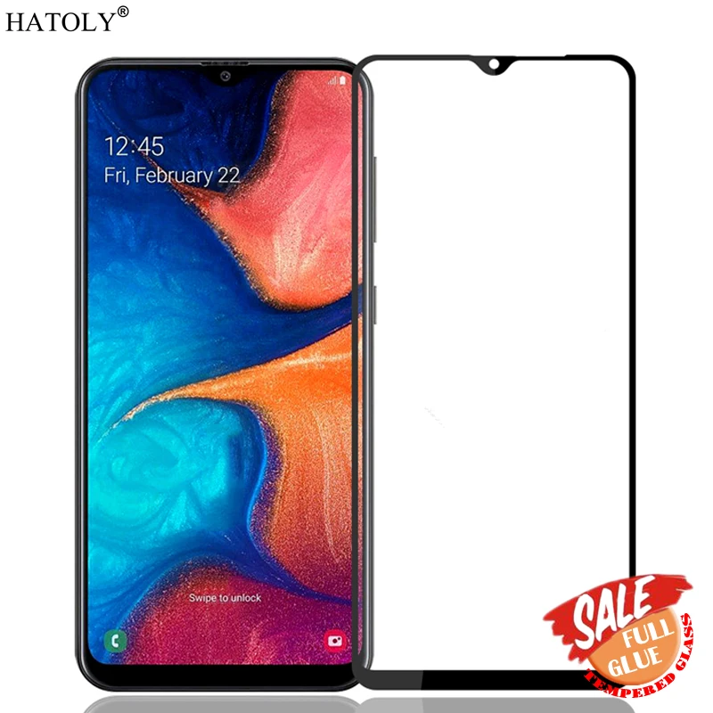

Full Glue Coverage Glass For Samsung Galaxy A20E Screen Protector Tempered Glass Protective Phone Glass For Samsung A20e Glass <