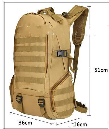 

Tactical Backpack,Men's Military Backpack,Sport Bag,Outdoor Hiking Climbing Army Backpack Camping Bags03