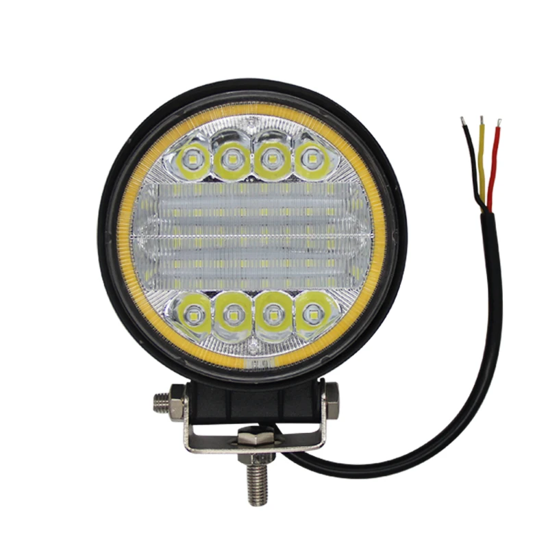 

LED Work Lights Bars LED Super Bright Headlamp For SUV ATV UTV Round 72W 5 Colored Headlights Powerful Running Light For Cars