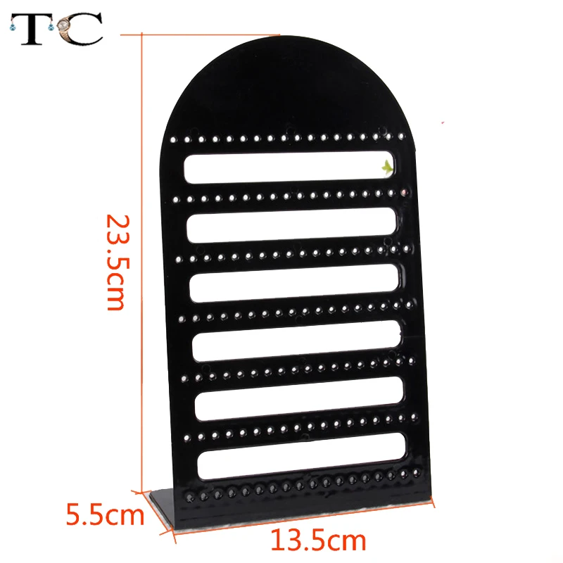 2pcs/Lot 126 Holes Earring Display Stand Acrylic Showing Rack Storage Organizer Transparent Jewelry Holder | Украшения и