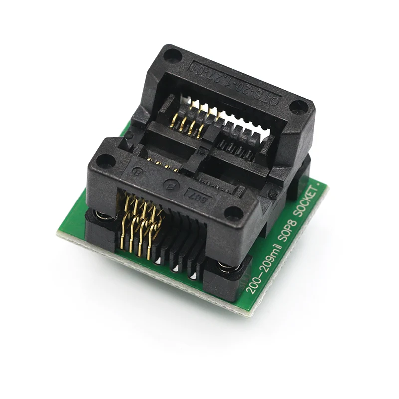 SOIC8 SOP8 К DIP8 широкое сиденье 200 мил программатор гнездо адаптера