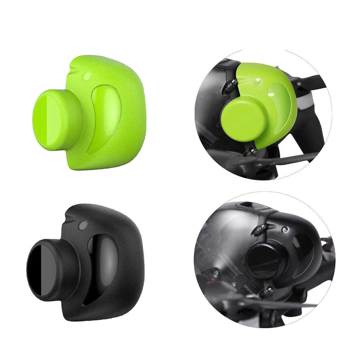 

Зеленый/черный дополнительный стабильный шарнирный защитный чехол для объектива камеры Защитный протектор для DJI FPV Combo Drone