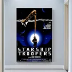 V2163 Starship Troopers (2) Винтаж, классическое кино настенный Шелковый ткань HD постер художественное украшение для дома в подарок