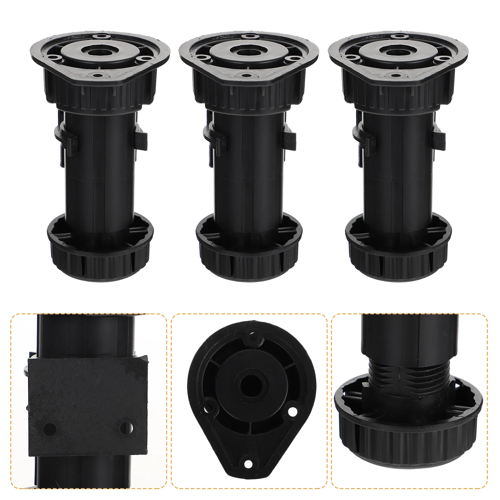 

10pcs Multi-purpose Furniture Heightening Feet Pads Table Legs Anti-slip Mat