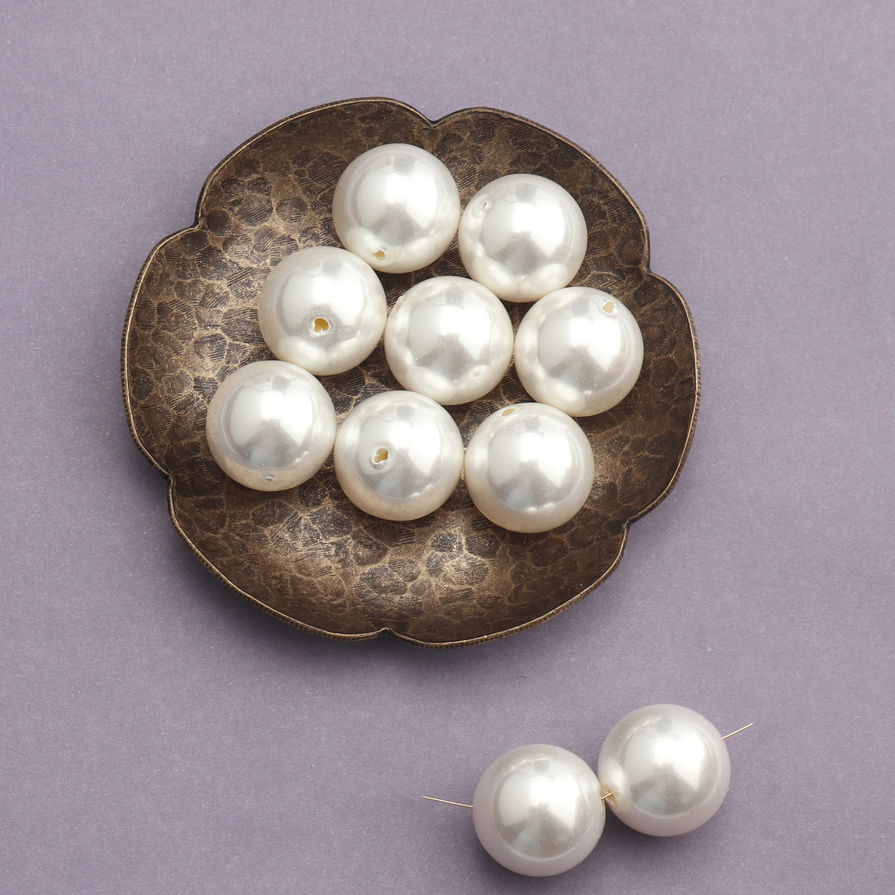 Аксессуары для ювелирных изделий GUFEATHER M68 фурнитура подвески с бусинами ручной