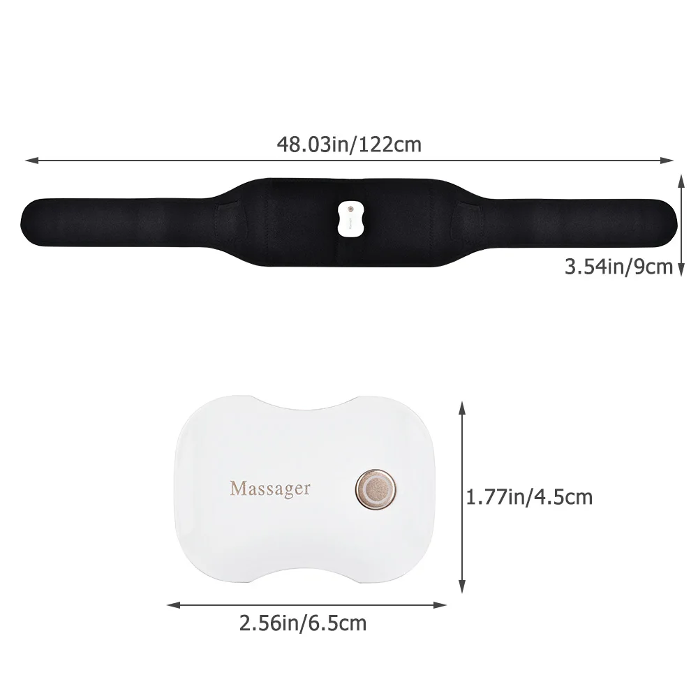 

New APP Control EMS Fitness Muscle Stimulator Electric Weight Loss Belt Weight Loss Fitness Massager Smart Fat Burning Vibration