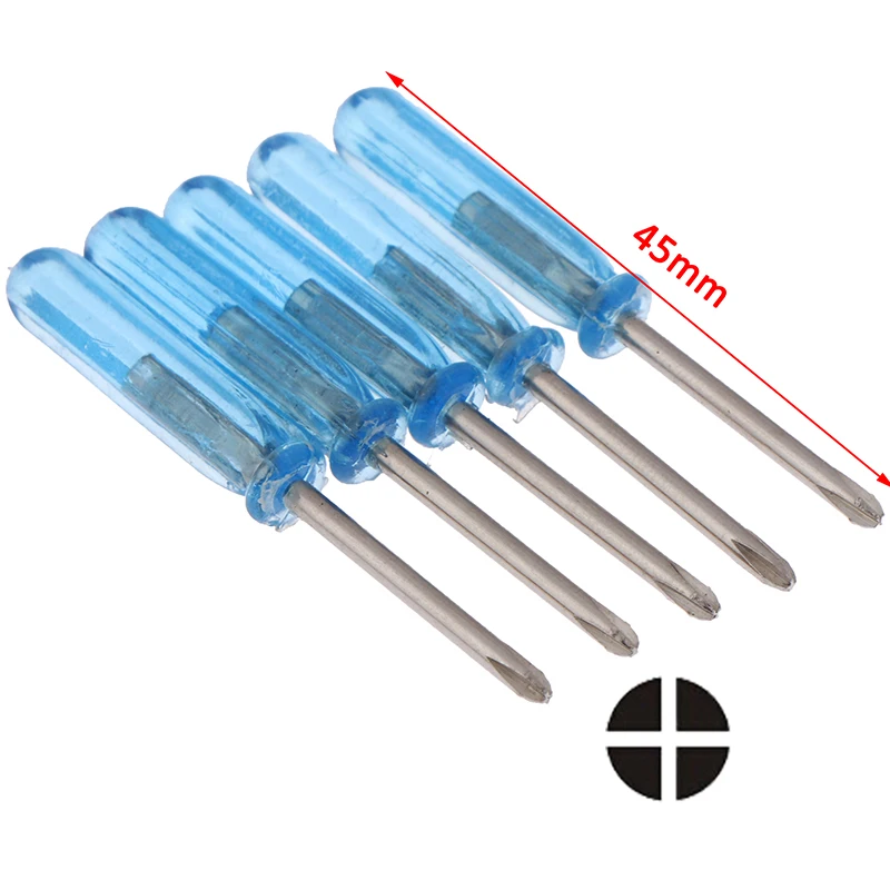 

1pc 45mm Mini Screwdriver 4.5cm Cross 2.0 Head Mini Screwdriver for Mobile Phone Laptop Repair Open Tools