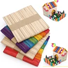 50 шт.лот детские игрушки для рукоделия, красочные деревянные палочки с подсчетом Монтессори, Дошкольные Детские математические Обучающие игрушки с подсчетом