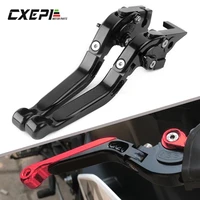 cnc adjustable folding extendable motorcycle brake clutch levers for triumph tiger 800 xcxcxxrxrx 2015 2016 2017 2018