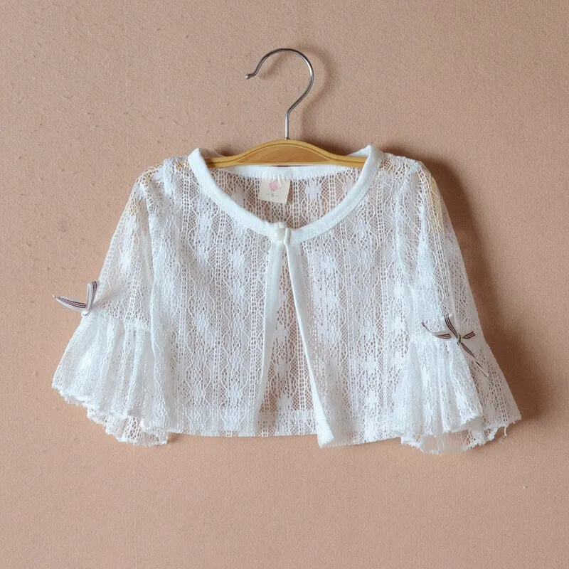 Тонкие летние куртка-кардиган для девочек кофта детский розовый костюм с