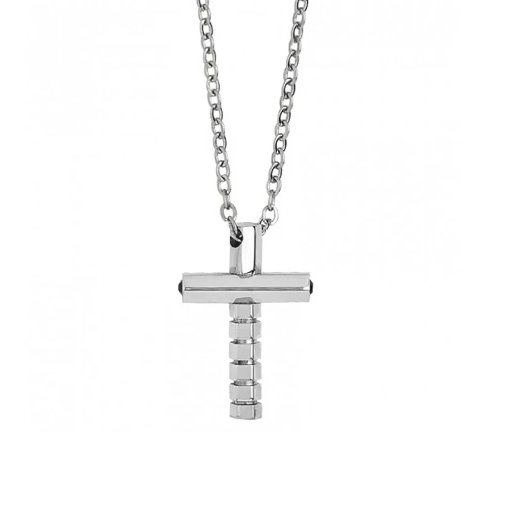 

Мужское ожерелье Runda, регулируемая цепочка из нержавеющей стали, размер 65 см