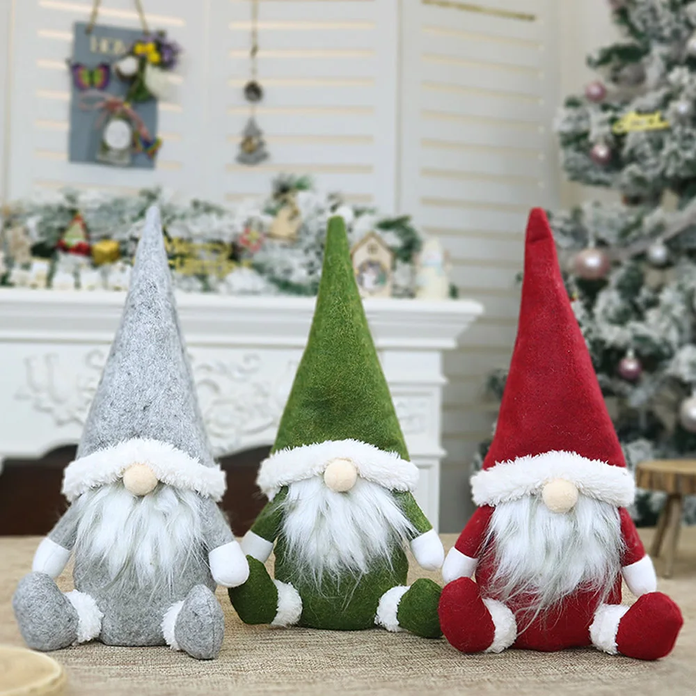 

Рождественские украшения Gnome, Рождественская Кукла без лица для дома, Рождественское украшение, Рождество, Рождество, новогодний подарок 2022