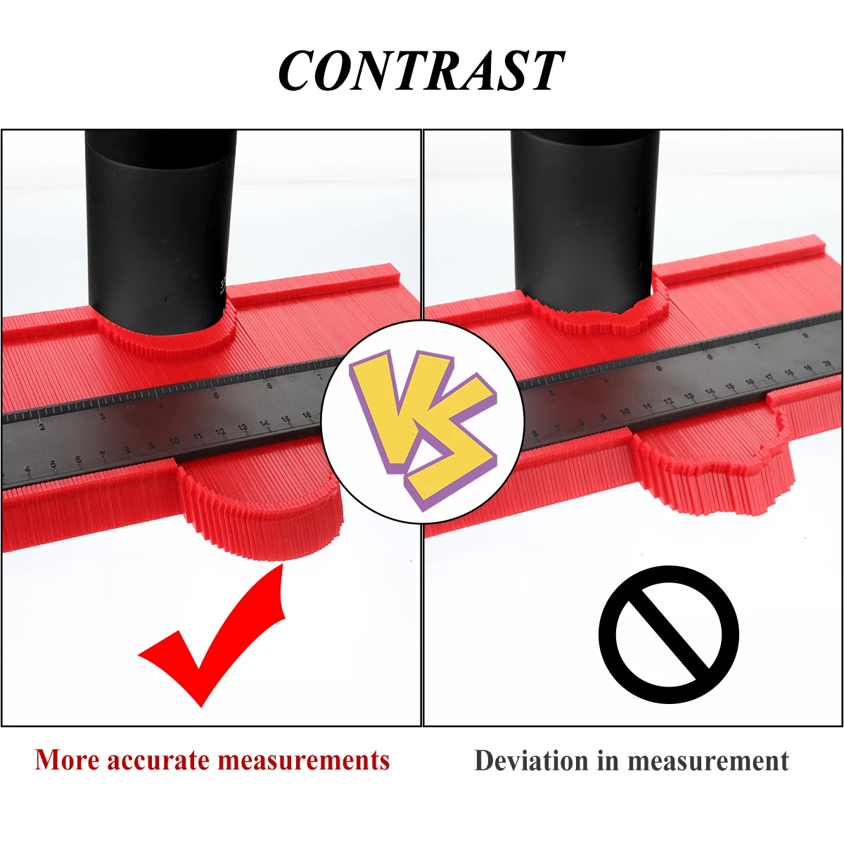 Копировальный манометр 50 см стандартный маркировочный инструмент для дерева
