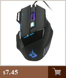 Лучшая цена 3200 dpi 6D кнопки светодиодный Проводная игровая мышь для ПК ноутбука