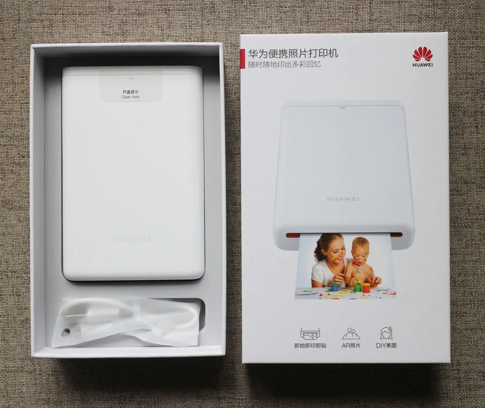 huawei Zink портативный фотопринтер Honor Mini Pocke принтер Bluetooth подключение мобильного телефона Android iOS DIY Share