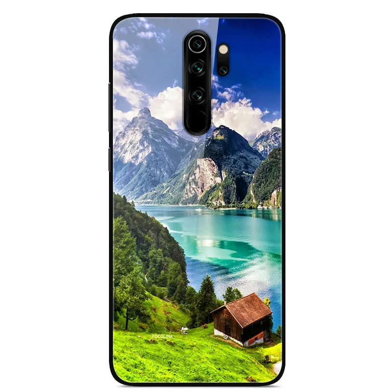 Для Xiaomi Redmi Note 8 Pro Чехол с милым узором, жесткий чехол для телефона Xiaomi Redmi Note 8Pro, чехол для Redmi Note8 Pro, бампер