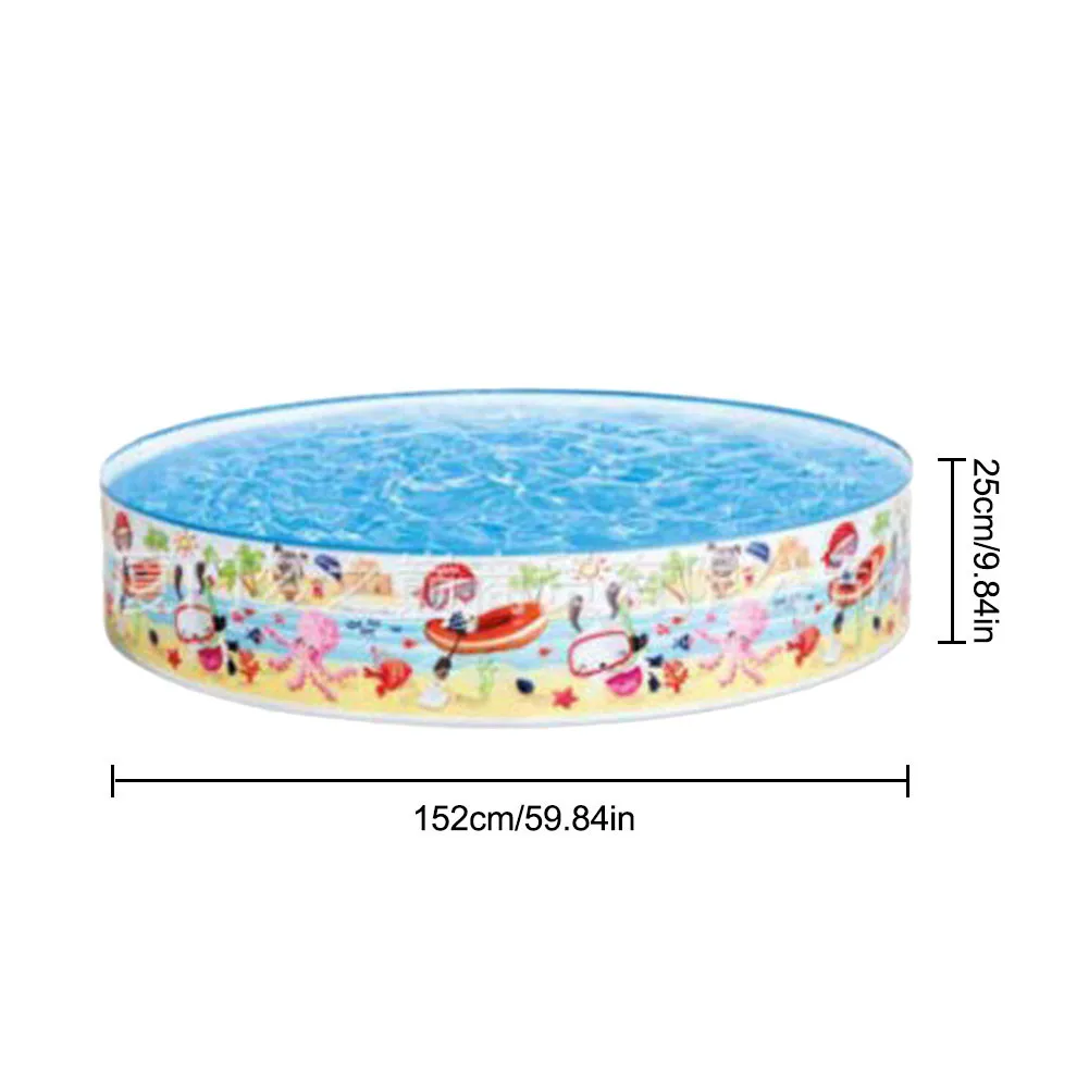 

Family Swimming Pools Outdoor Backyard Foldable Kids Water Pool Swimming Portable Outdoor Snap Set Swimming Pool