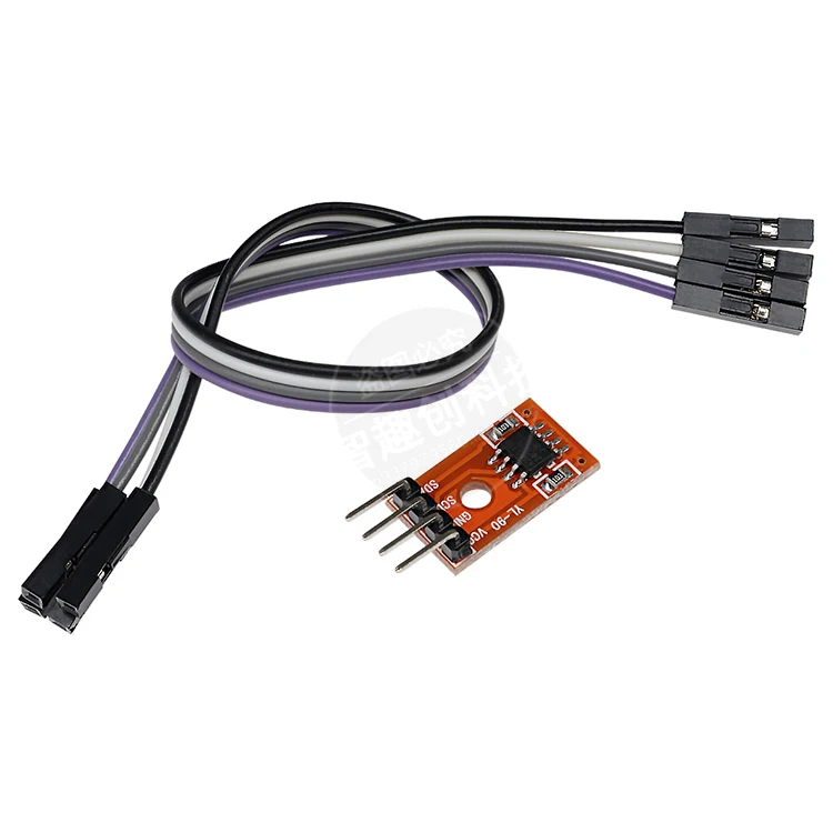 Модуль хранения данных EEPROM AT24C02 постоянного тока 3 в 5 В модуль памяти I2C