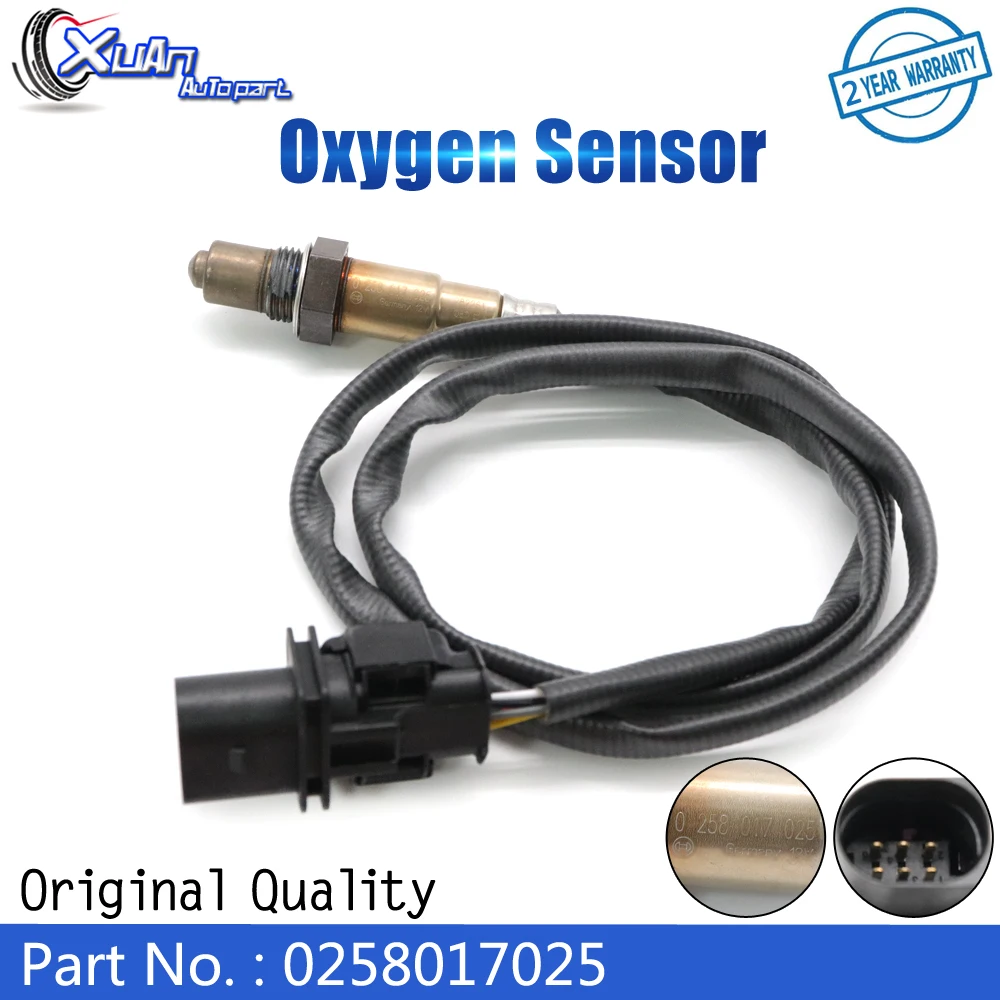 Кислородный O2 лямбда датчик XUAN 0258017025 LSU4.9 для Chevrolet Cruze Ford Escape Fiesta Focus Honda Accord Civic CR V
