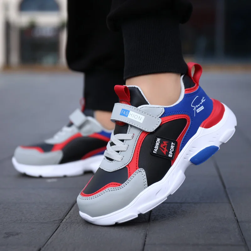 Зимние кроссовки для детей Молодежная брендовая Баскетбольная обувь мальчиков