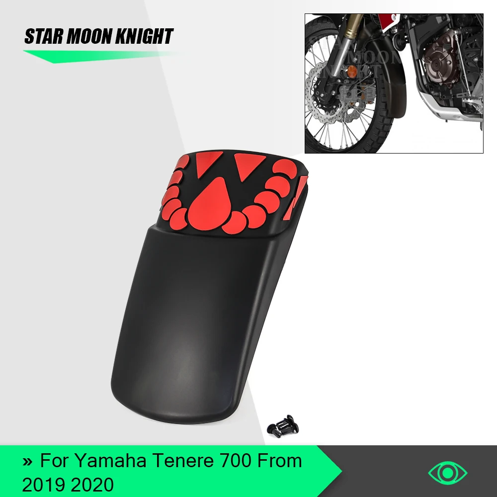

TENERE 700 Motorcycle Front Fender Mudguard Extender Extension Refit FOR Yamaha Tenere 700 Tenere700 From 2019 2020
