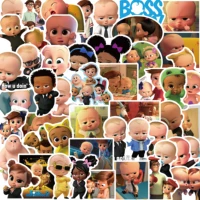 1050pcs movie boss baby stickers graffiti diy motorcycle luggage skateboard funny cartoon sticker decals for kids toy gift