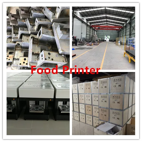 2020 производство 4 чашки струйный принтер для кофе печать Макарон на 9 тортах