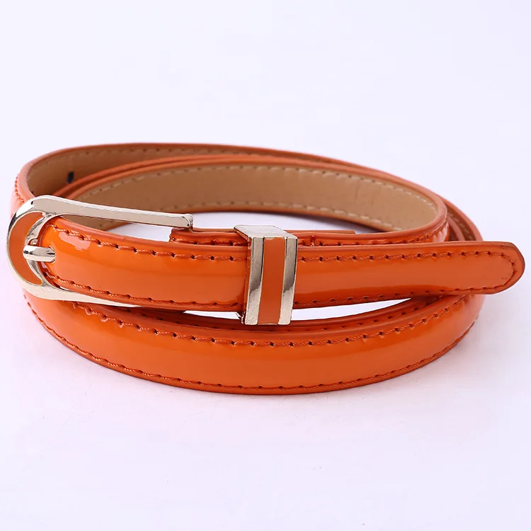 

2020 Новая женская футболка из искусственного ремень тонкий конфетных цветов тощий пояс регулируемый ремень для женщин платье из джинсовой т...