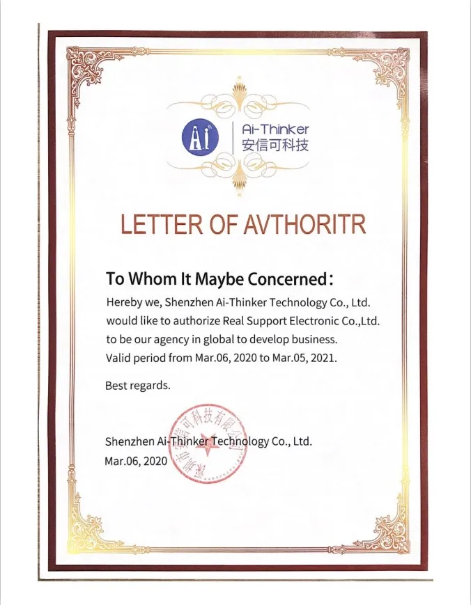 

ESP-01F ESP8285 serial WIFI module small size IOT Module Ai-Thinker Smallest ESP module