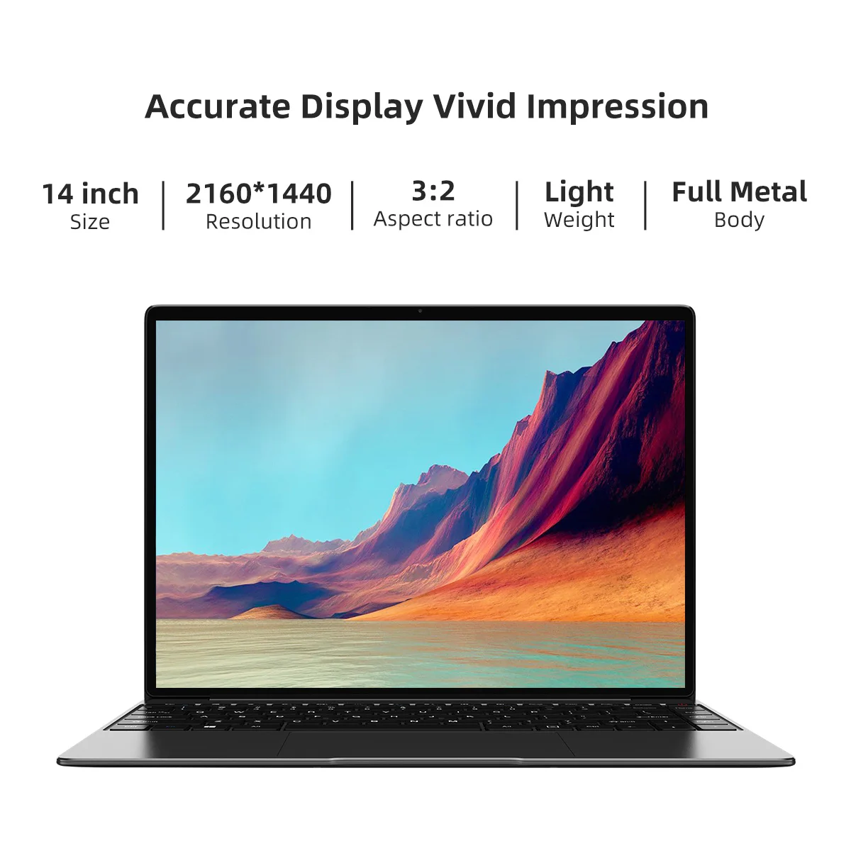 Игровой ноутбук CHUWI CoreBook X процессором Intel Core i5 8259U 14 дюймов 2160x1440 Разрешение DDR4 8 ГБ
