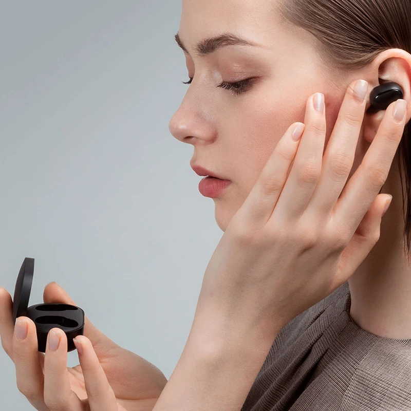 TWS стереонаушники Xiaomi Redmi Airdots с поддержкой Bluetooth 5 0 и микрофоном|Наушники