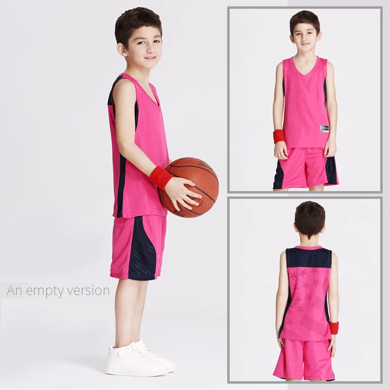 Детский баскетбольный костюм из джерси и шорт 10 цветов индивидуальный логотип с