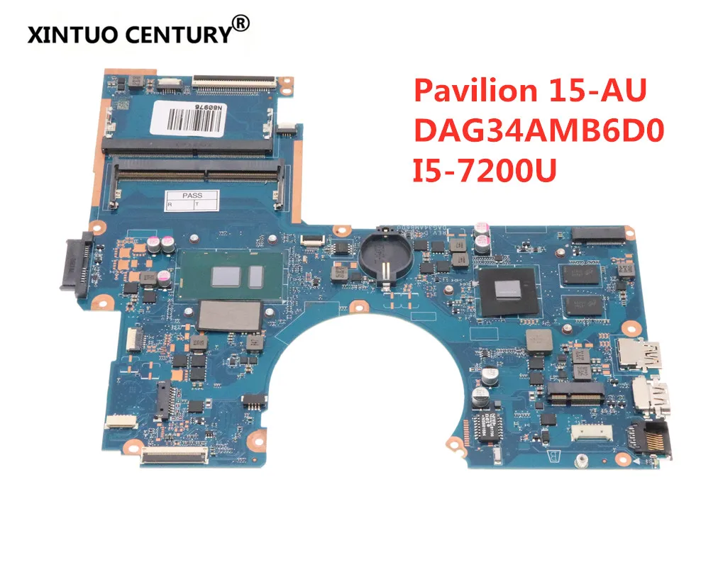 Preise 907406-601 907406-001 DAG34AMB6D0 Für HP Pavilion 15-AU I5-7200U 940MX 2GB Notebook Mainboard SR2ZU DDR4 Laptop Motherboard