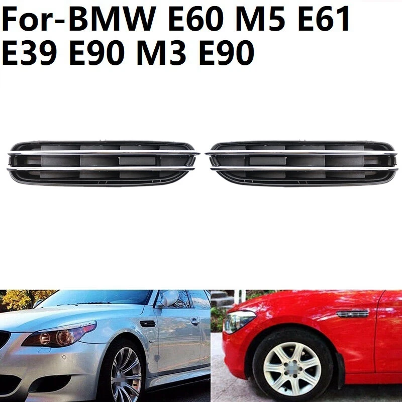 

2 шт., автомобильные вентиляционные отверстия для BMW E60 M5 E61 E39 E90 M3 E90