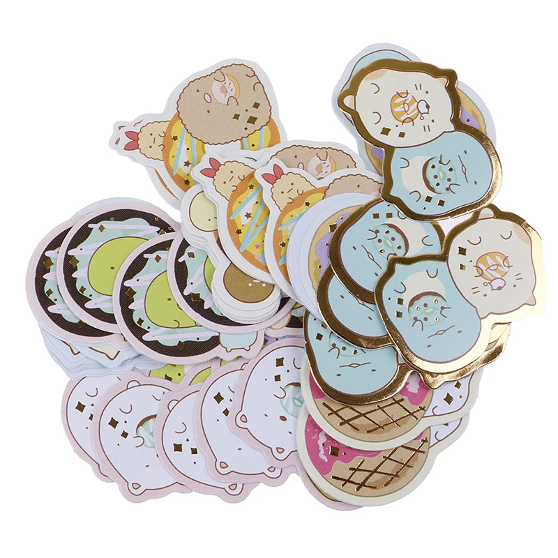 

40 Sheets/Bag Decorative Kawaii Sushi Family Stickers Computer Notebook Decor