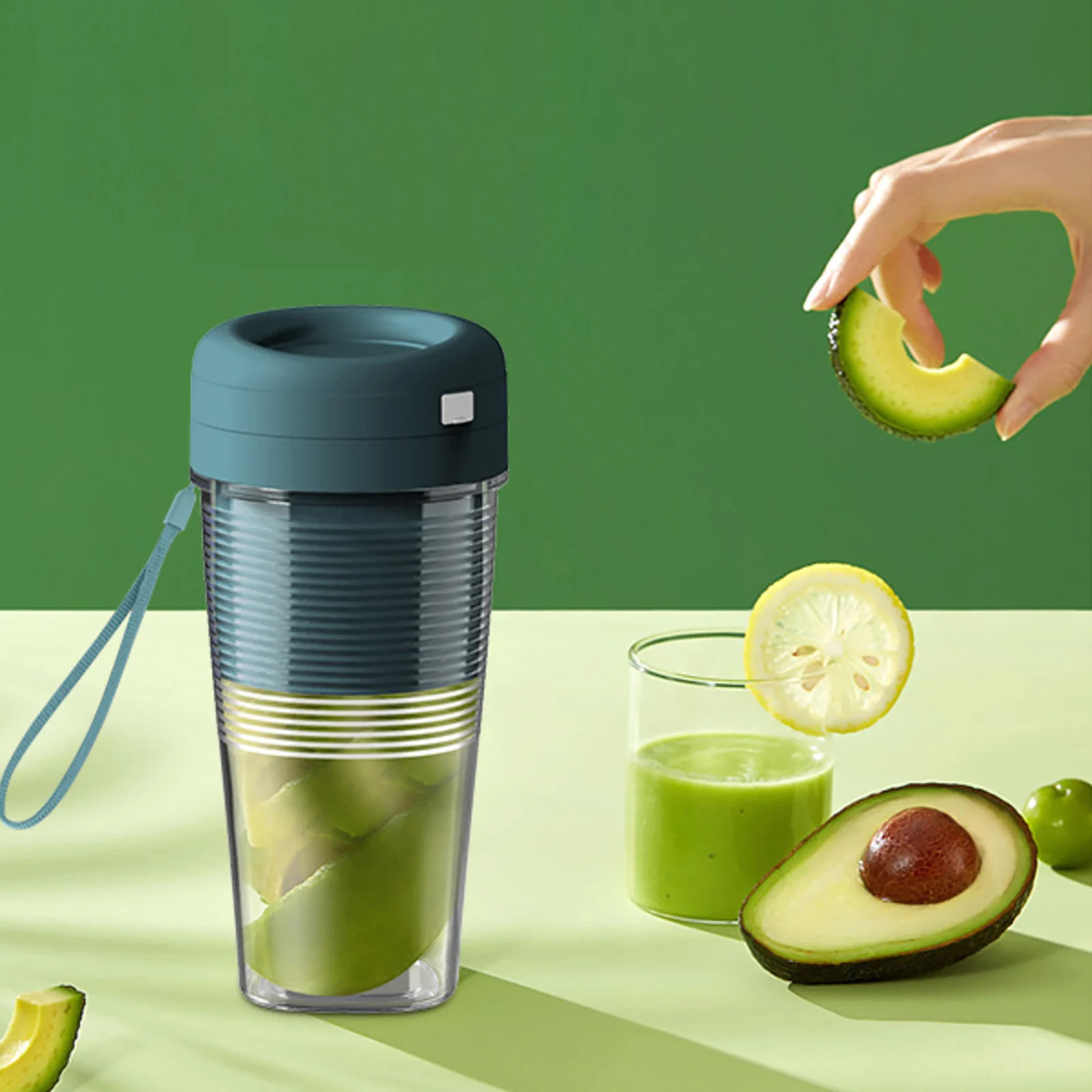 

1200mAh Portable Orange Juicer Electric Mixer USB Cup Blender Household Squeezer Orange Juicer Mini Fast Blender Kitchen
