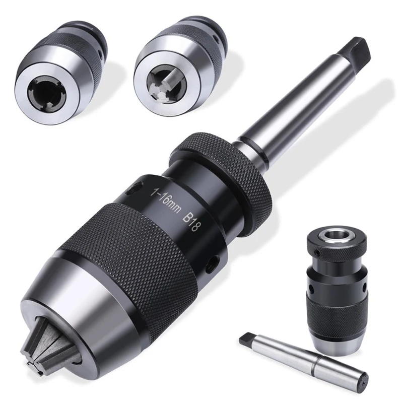 1 Набор #2 сверлильный патрон с резьбой M10 morse arbor MT2 B10 B12 B16 B18 автоматический