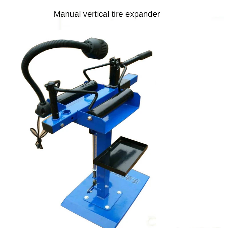 

Vertical manual tire expander pneumatic tire expander