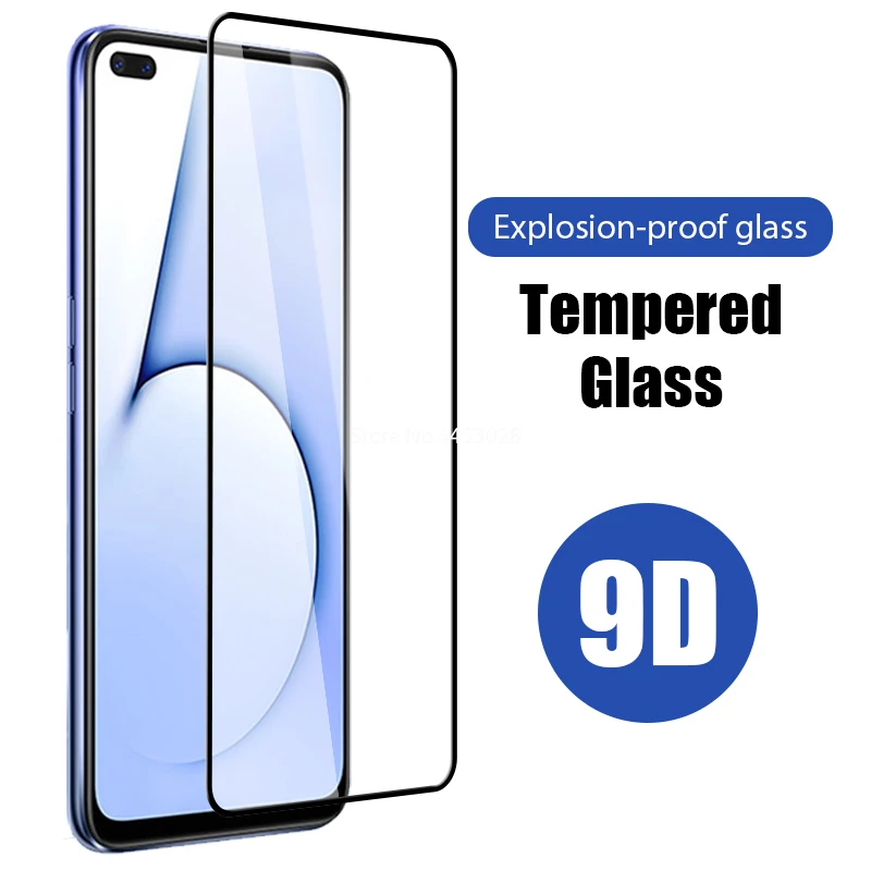 

Закаленное стекло 9D с полным покрытием для OPPO Realme 2 3 5 6 7 Pro, Защита экрана для Realme 3i 5i 5S 6i 6S 7i Global, защитная пленка