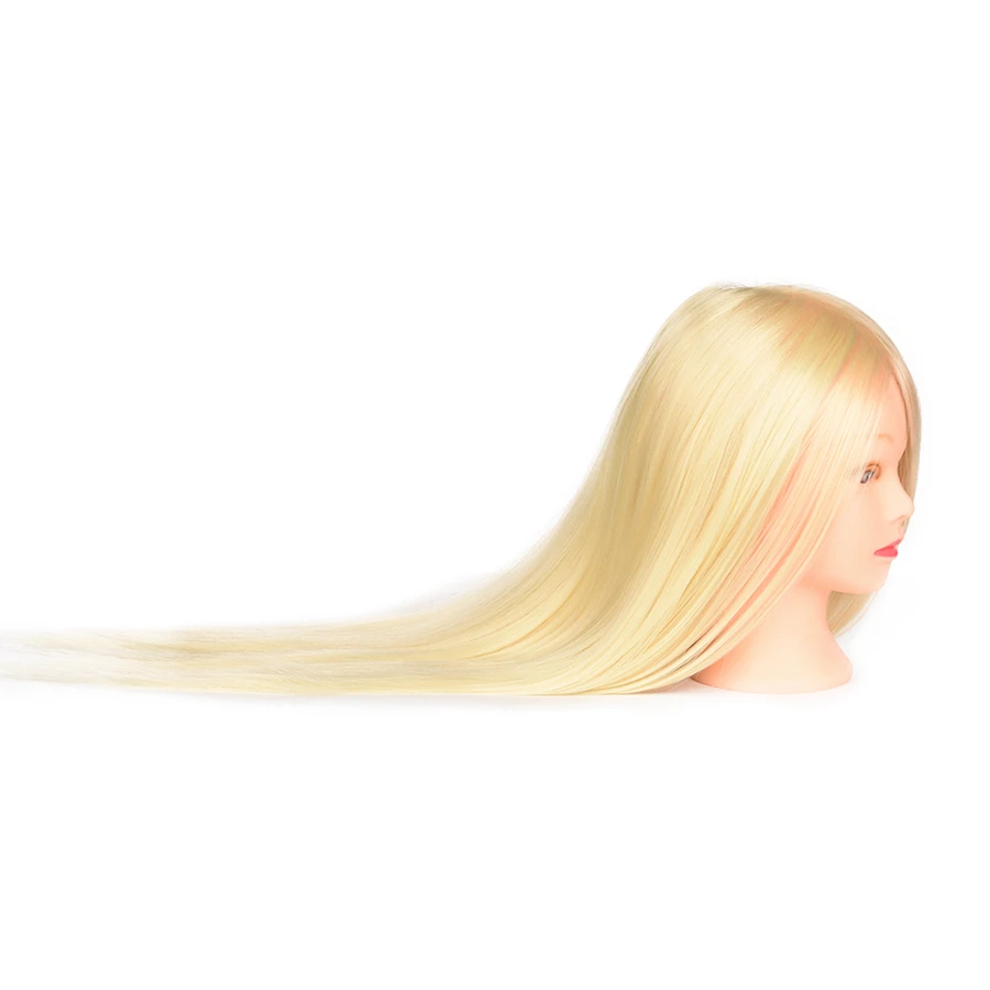 Mannequin Training Head head dolls for hairdressers hair synthetic mannequin hairstyles Female Hairdressing Styl |