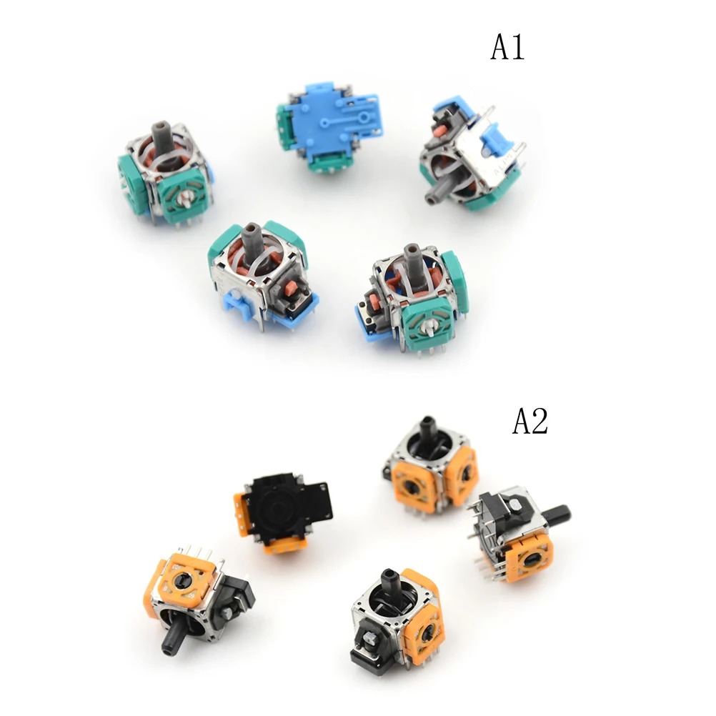 

5 Pcs Joystick Axis Analog Sensor Repair Parts Accessories For PS4 Slim Controller 3pin 3d Rocker