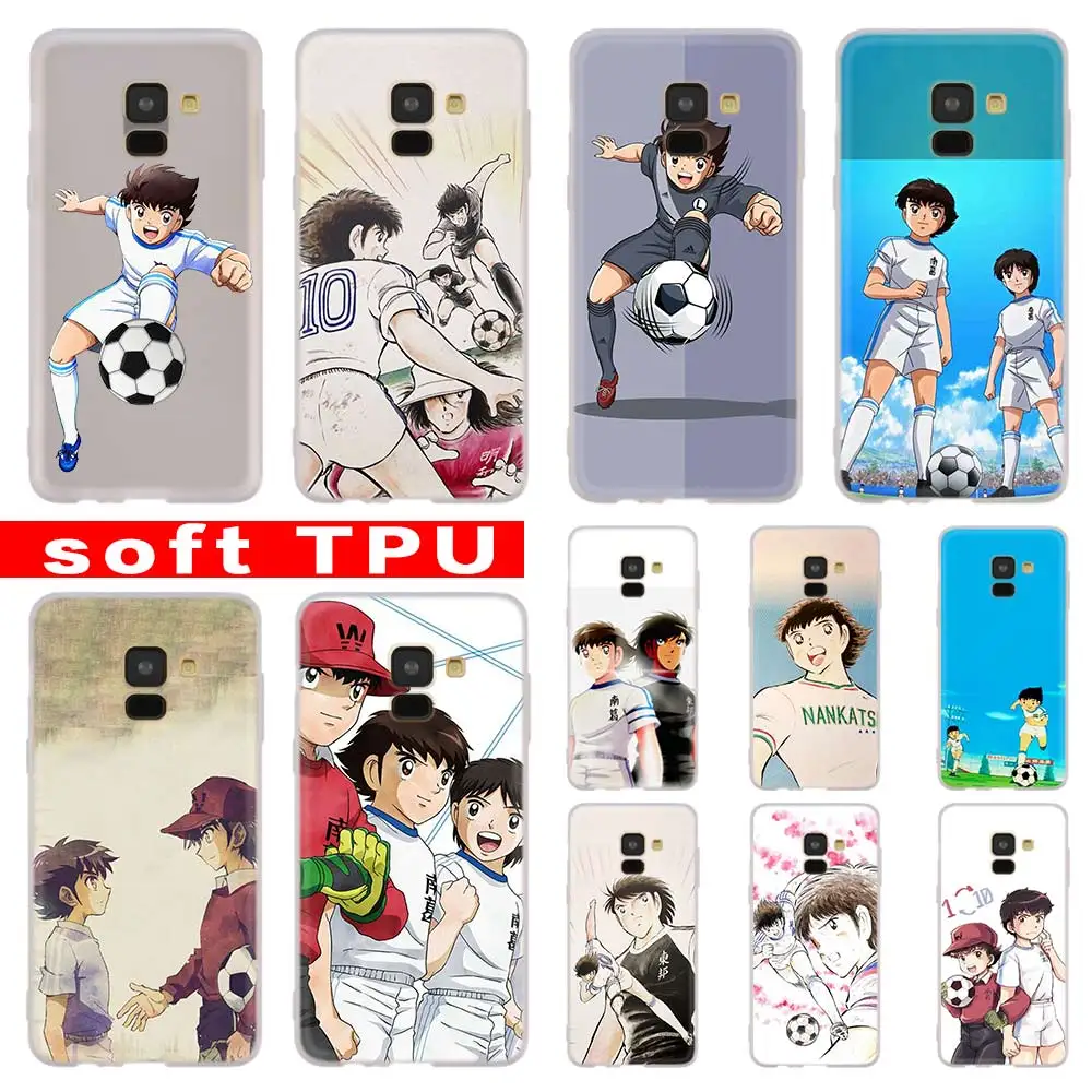 

Case For Samsung A10 A11 A20E A31 A40 A41 A40S A10S A51 A3 A5 A7 A8 Plus 2016 A2017 A2018 Captain Tsubasa Ozora Genzo football