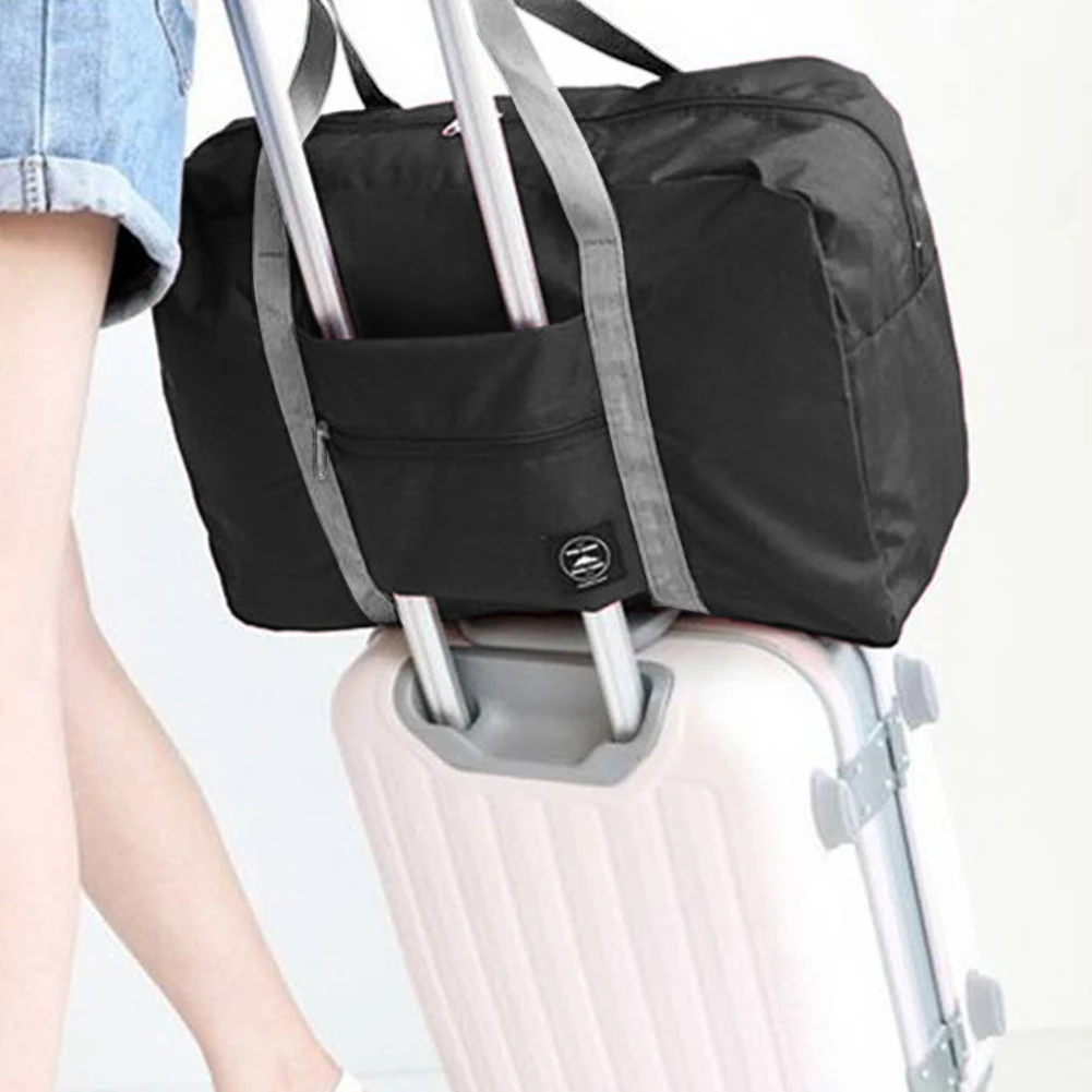 

2021 New Nylon Foldable Travel Bags Unisex Large Capacity Bag Luggage Women WaterProof Handbags Men Travel Bags Free Shipping
